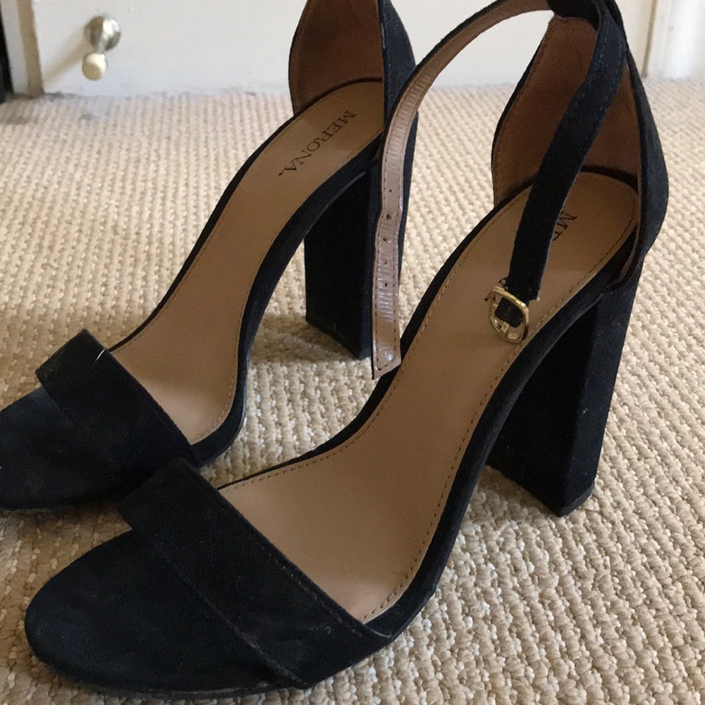 Black heels